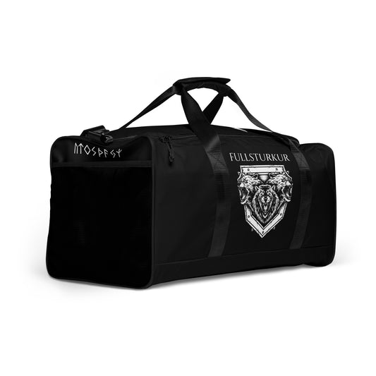 Duffle bag - Black / White Cerberus Bag