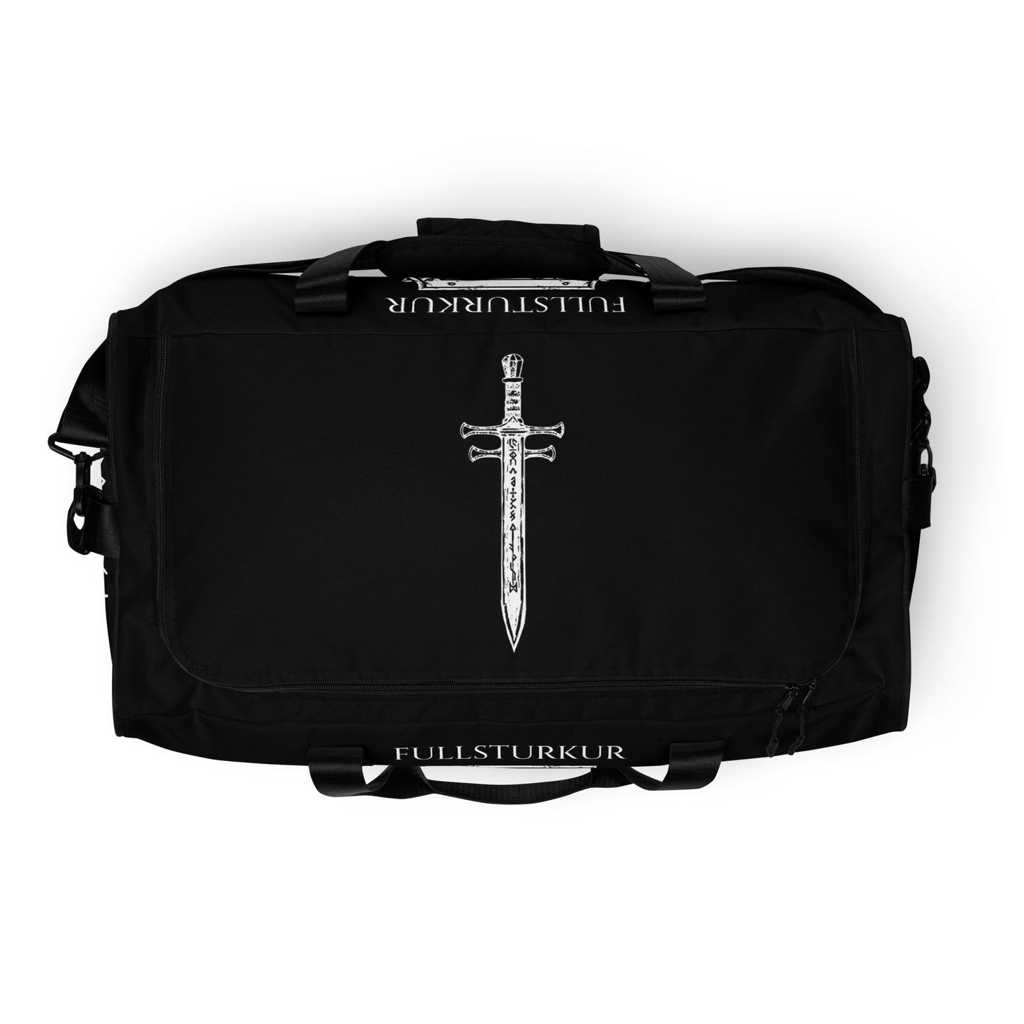 Duffle bag - Black / White Cerberus Bag