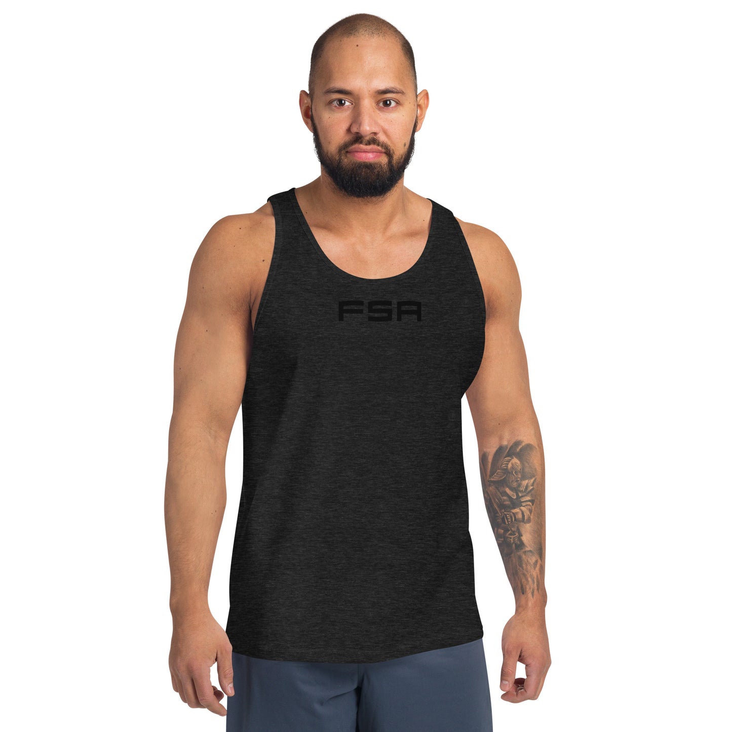 Mens Tank Top / Black FSA