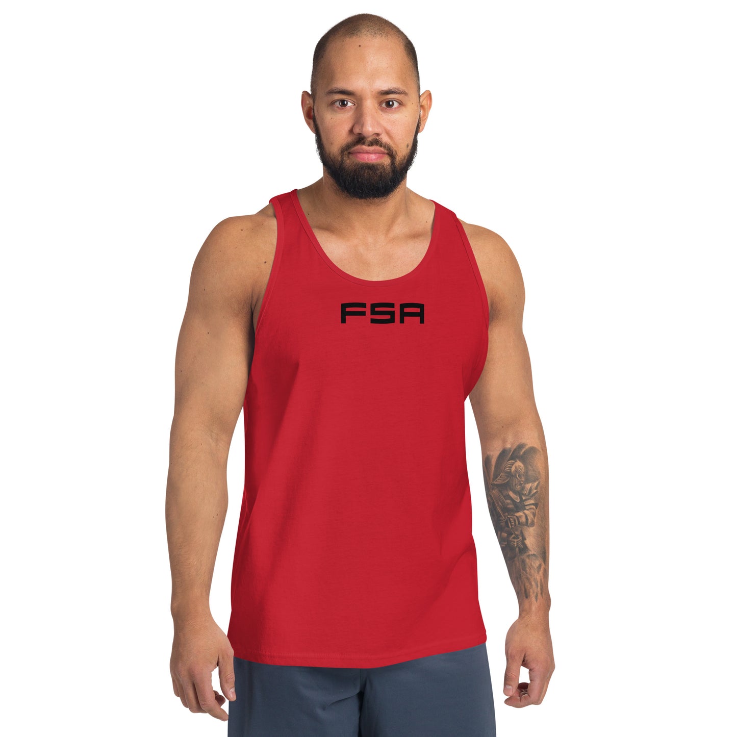 Mens Tank Top / Black FSA