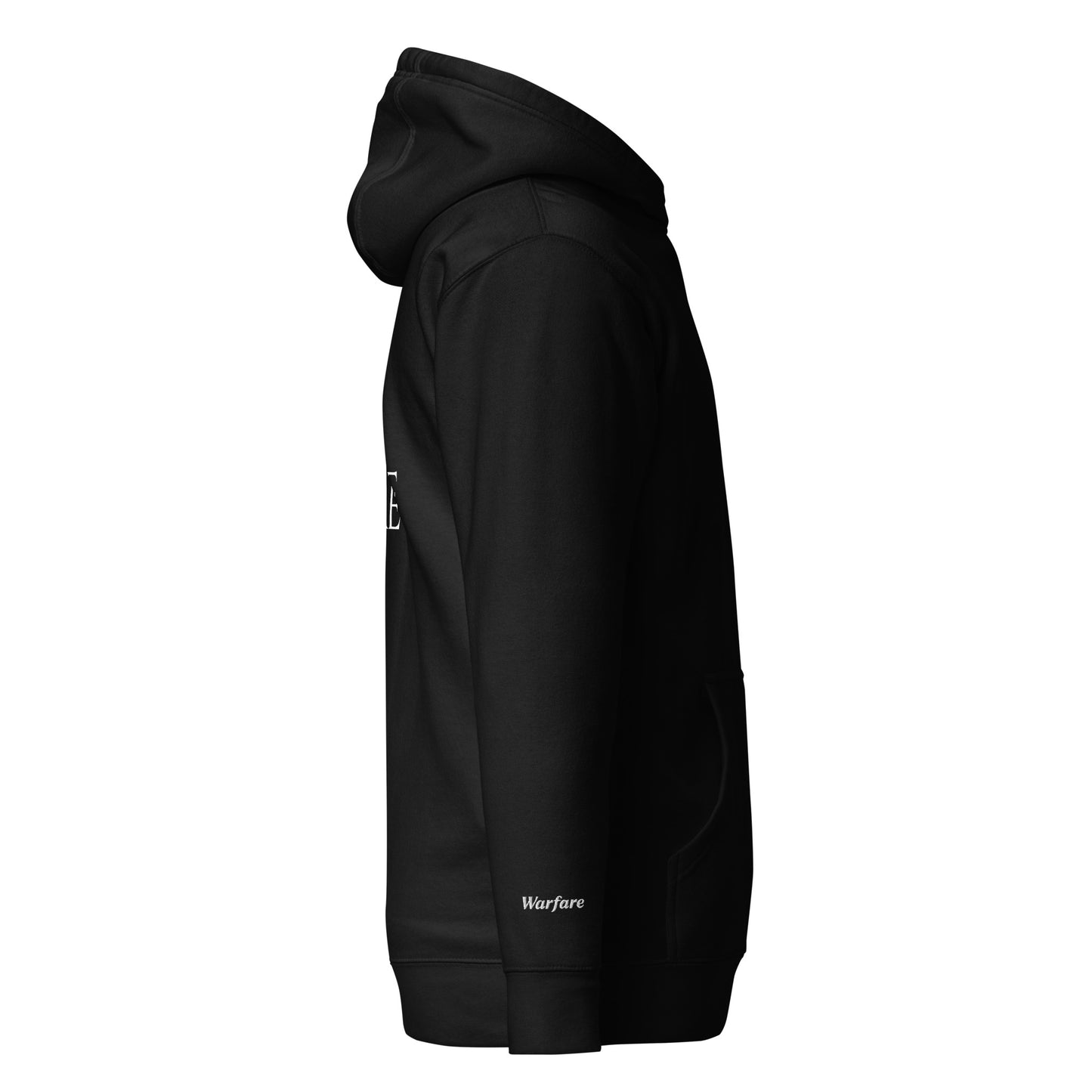 Unisex Hoodie / White Logo / Warfare