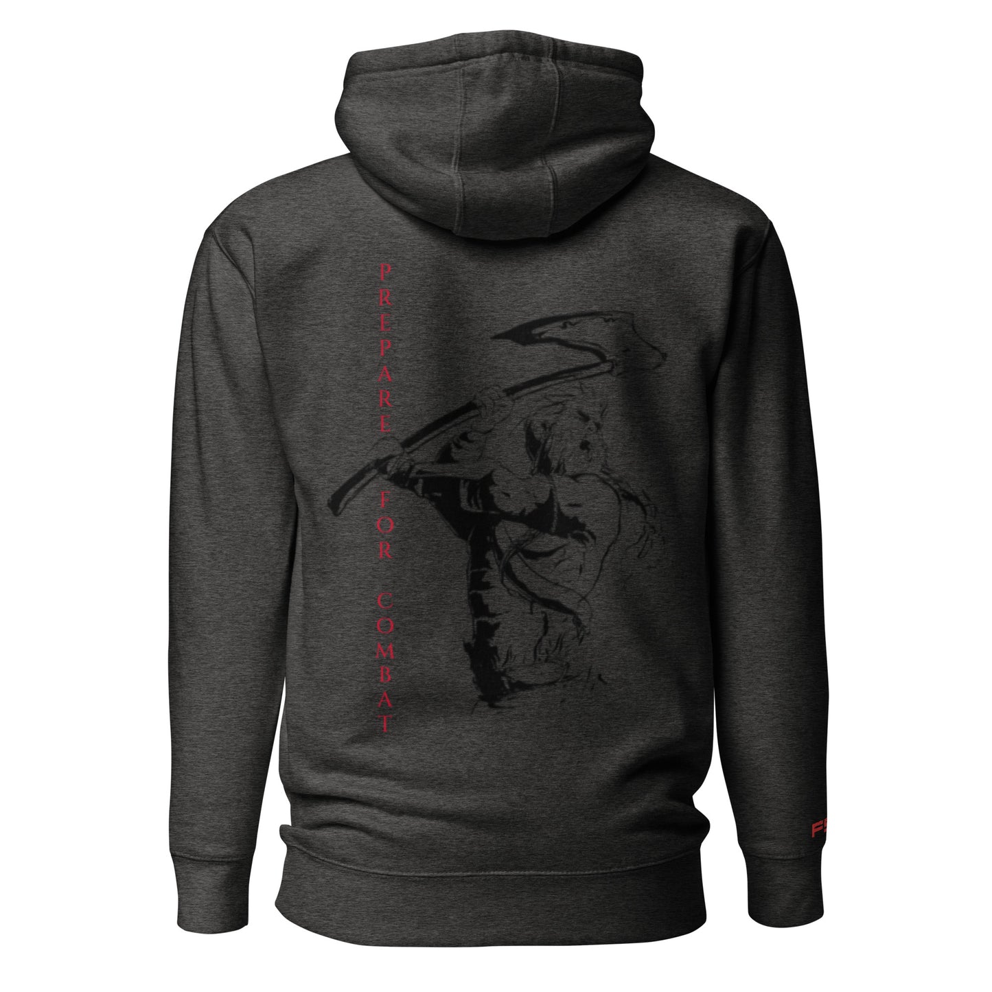 Unisex Hoodie / Black Logo / PFC (Red)