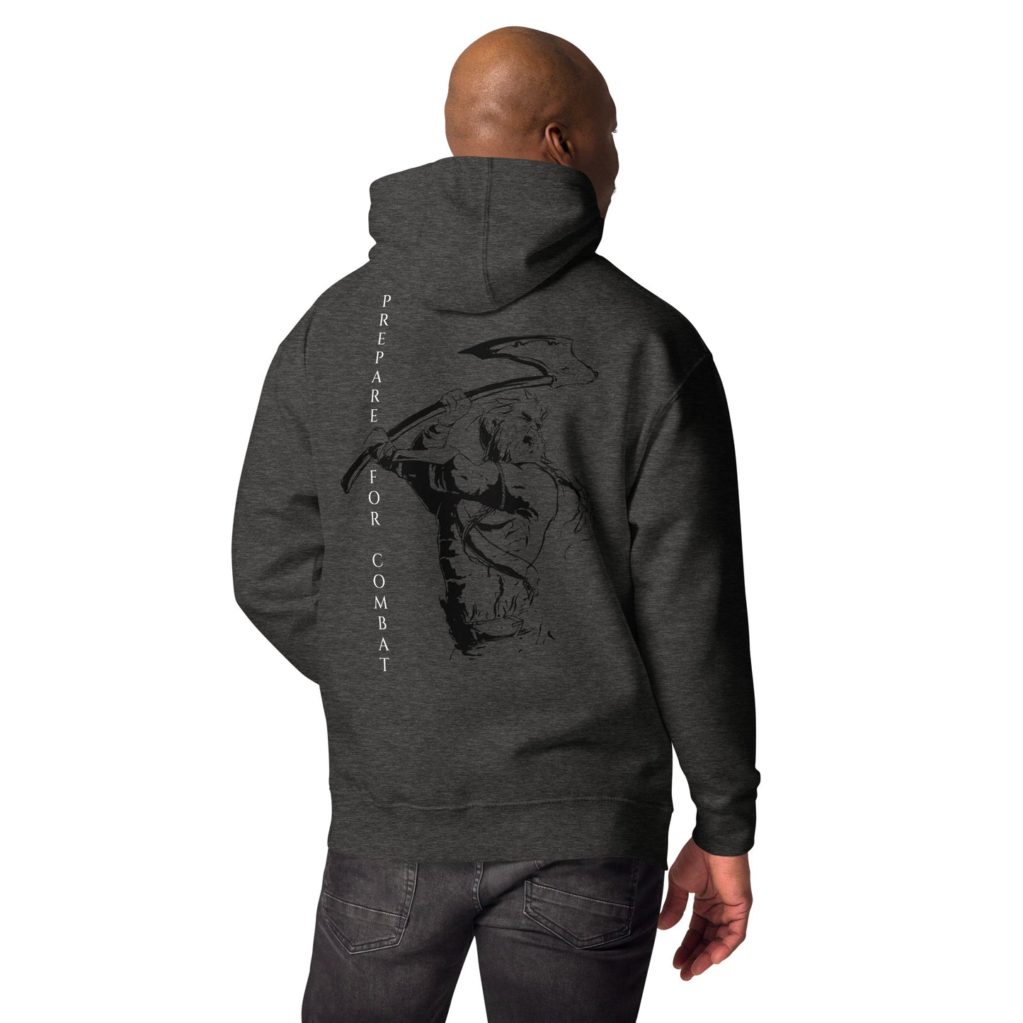 Unisex Hoodie / White Logo / PFC (White)
