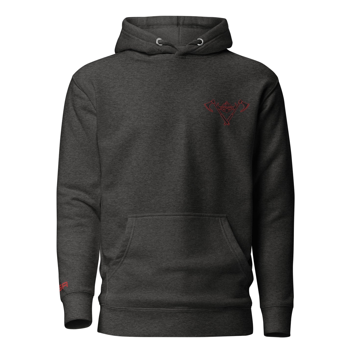 Unisex Hoodie / Black Logo / PFC (Red)