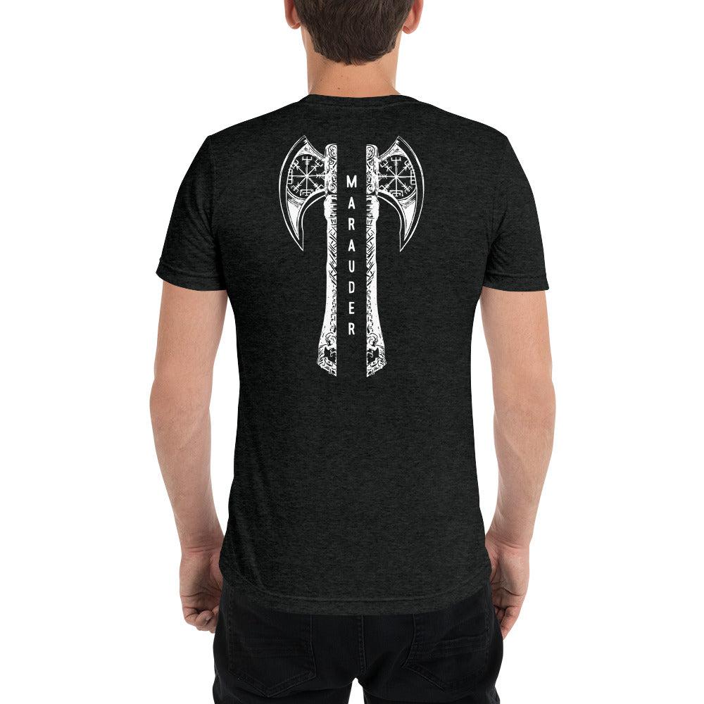 Mens Short sleeve t-shirt / White Logo / M17
