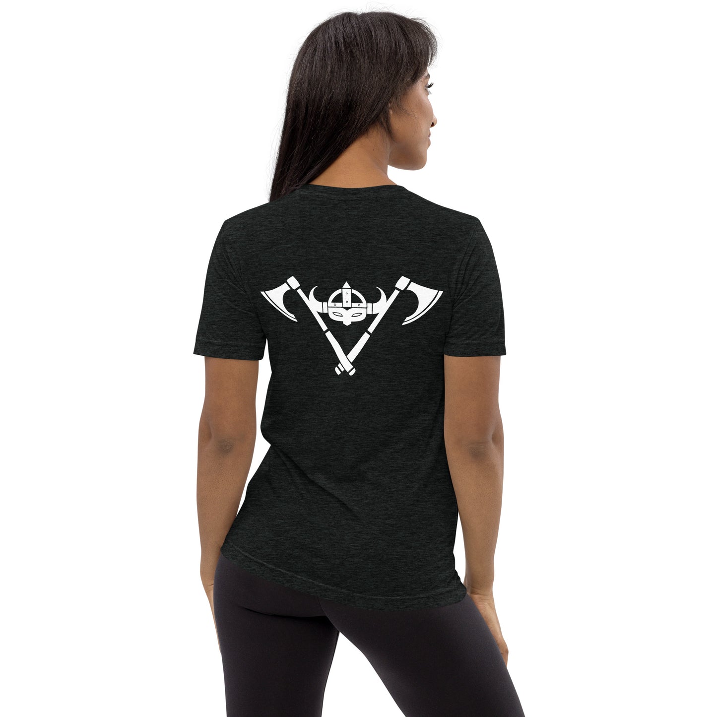 Womens Short Sleeve t-shirt / White Logo