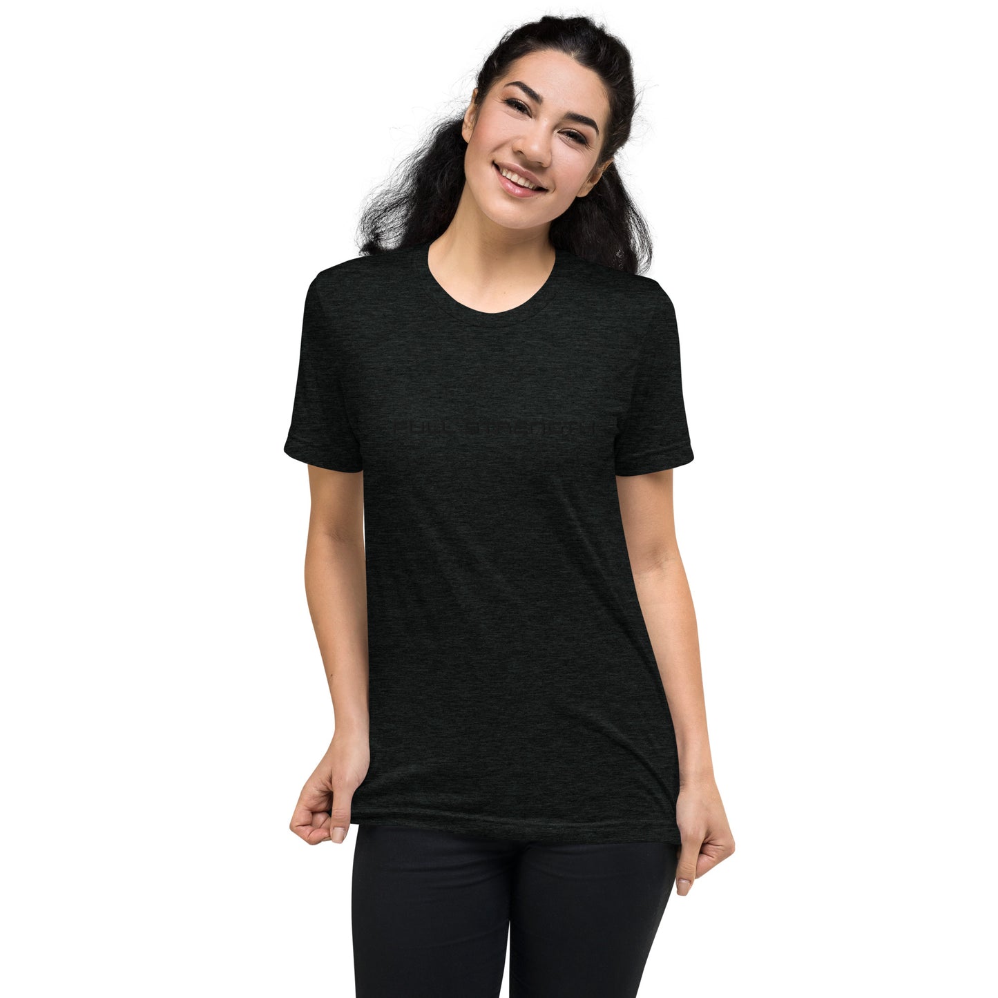 Womens Short sleeve t-shirt / Black Full Strength / Valkyrie Warrior