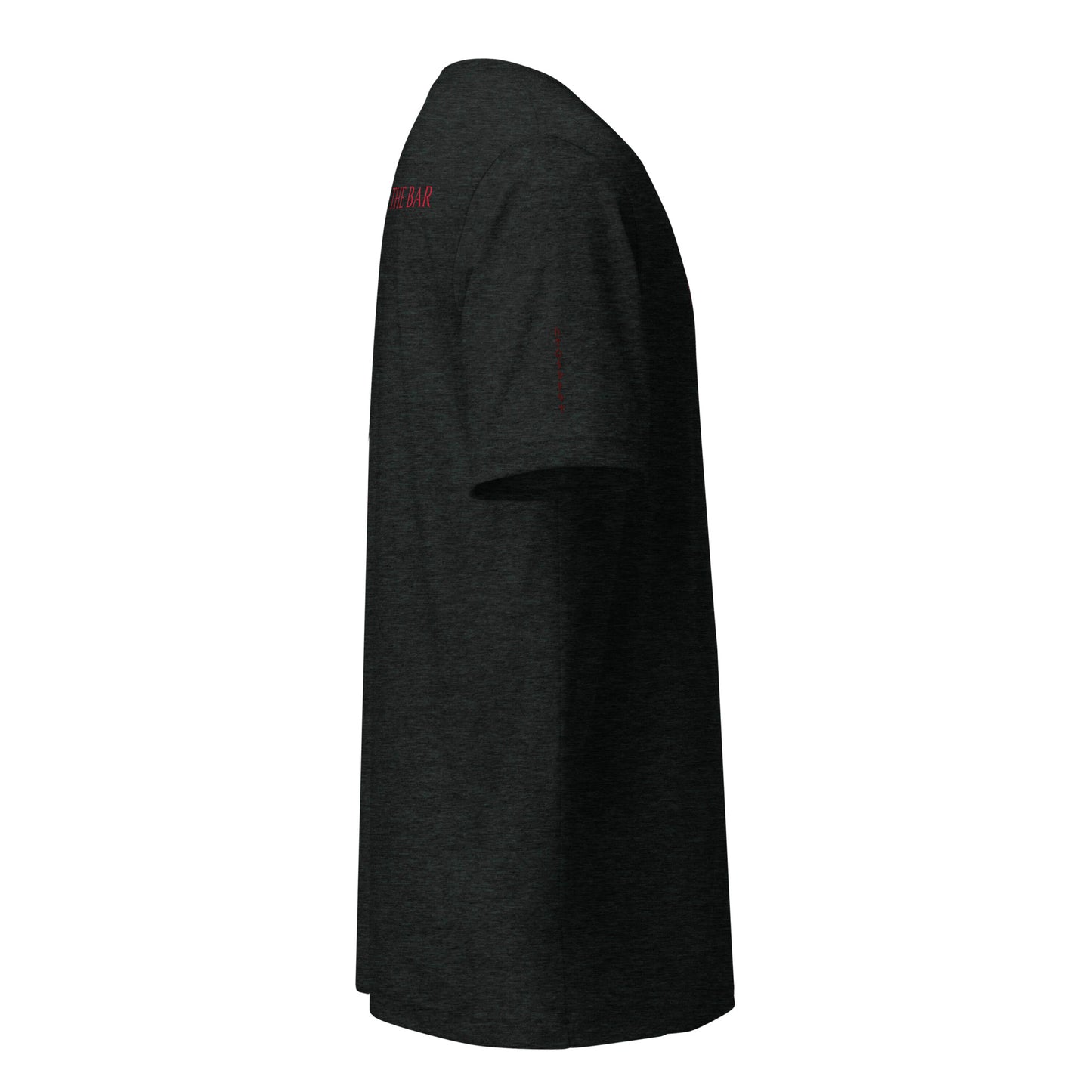 Mens Short sleeve t-shirt / B/R Logo / Red Beneath the Bar