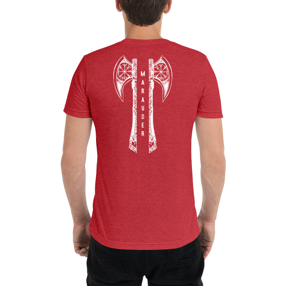 Mens Short sleeve t-shirt / White Logo / M17
