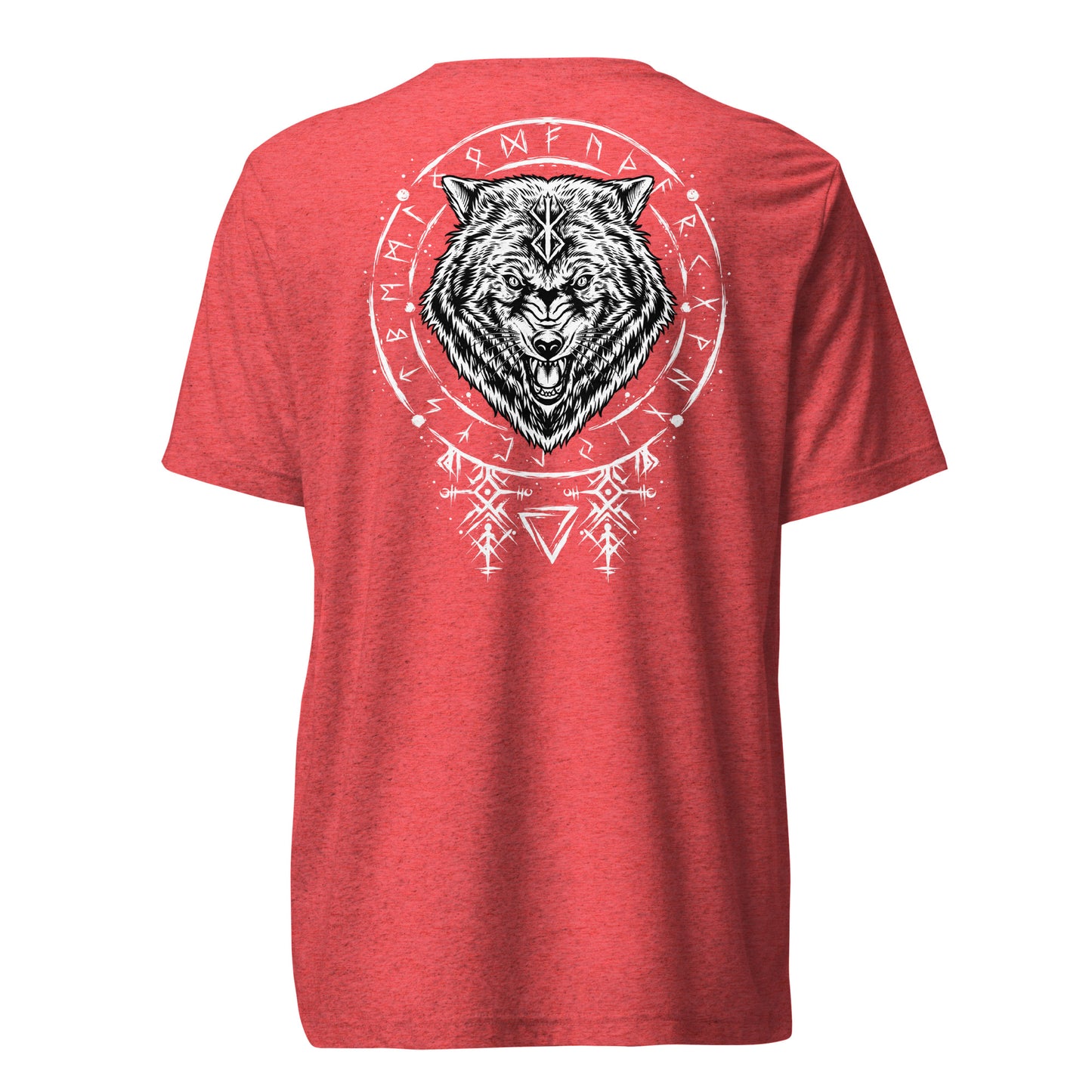 Mens Short sleeve t-shirt / White Logo / White Ulfhednar