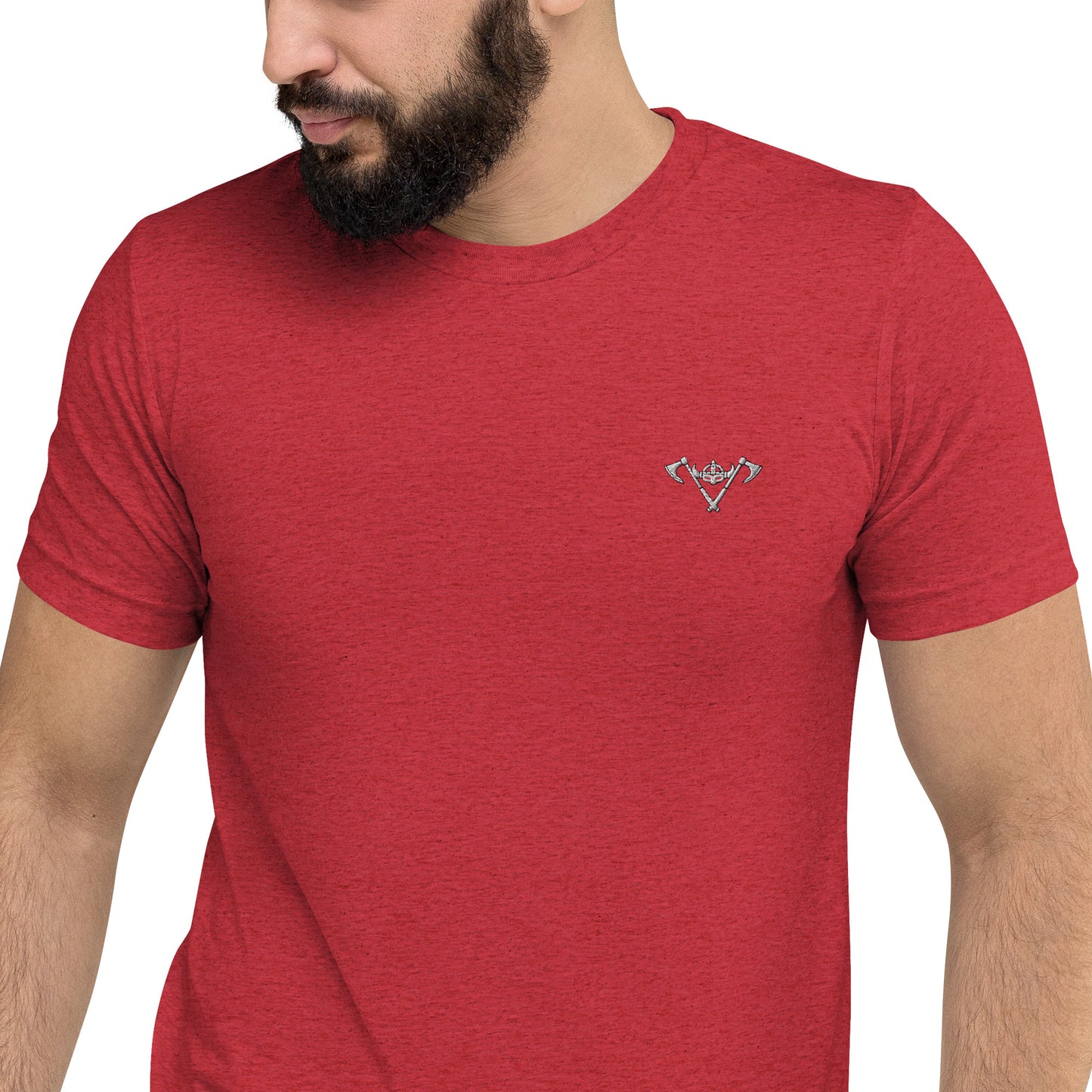 Mens Short sleeve t-shirt / White Logo / Full Strength