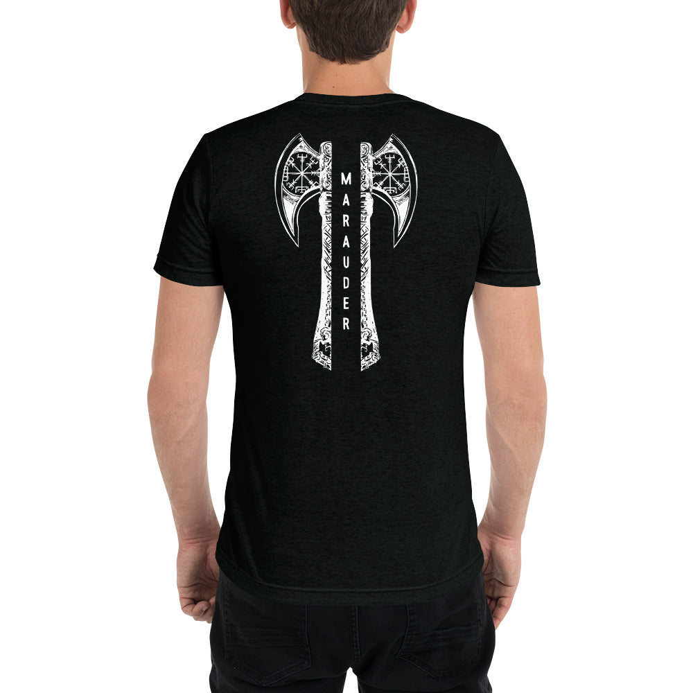 Mens Short sleeve t-shirt / White Logo / M17