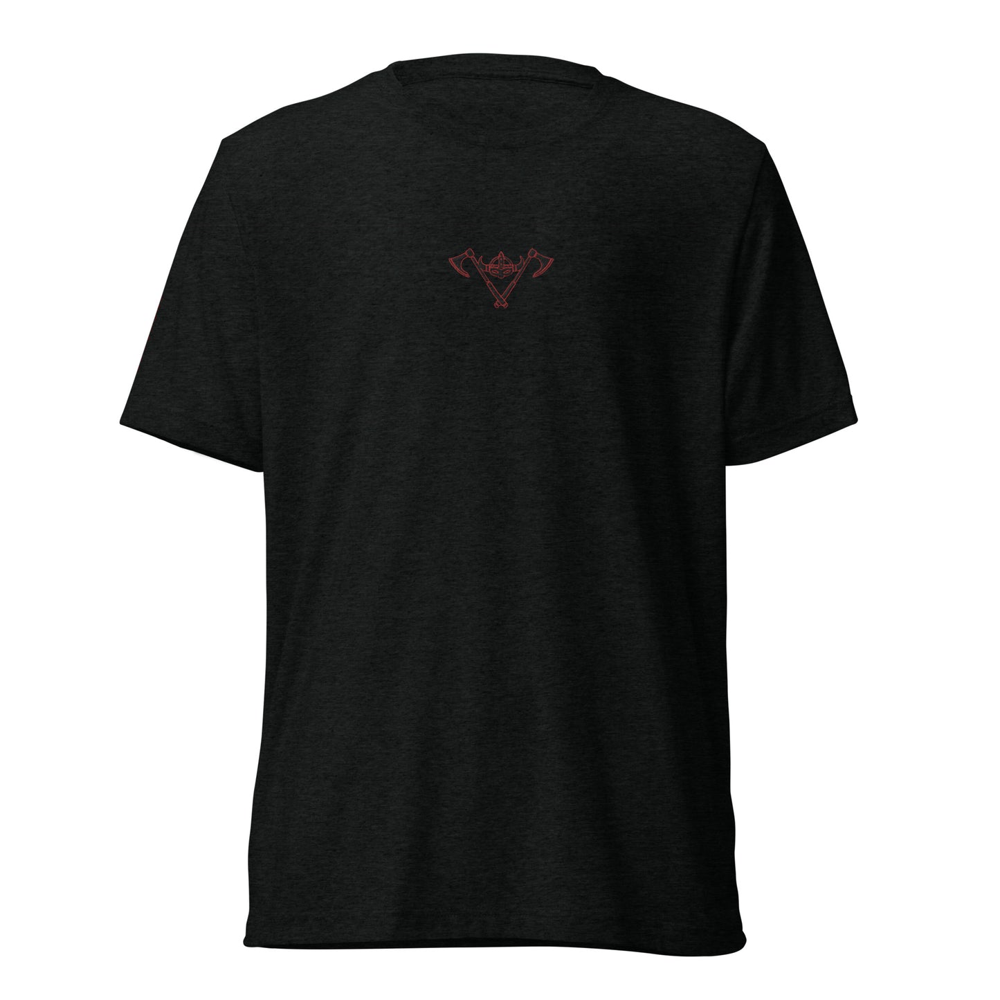 Mens Short sleeve t-shirt / B/R Logo / Red Beneath the Bar