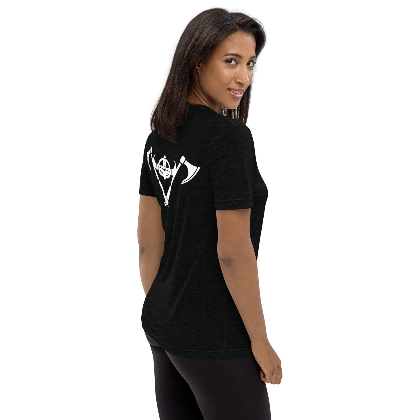 Womens Short Sleeve t-shirt / White Logo