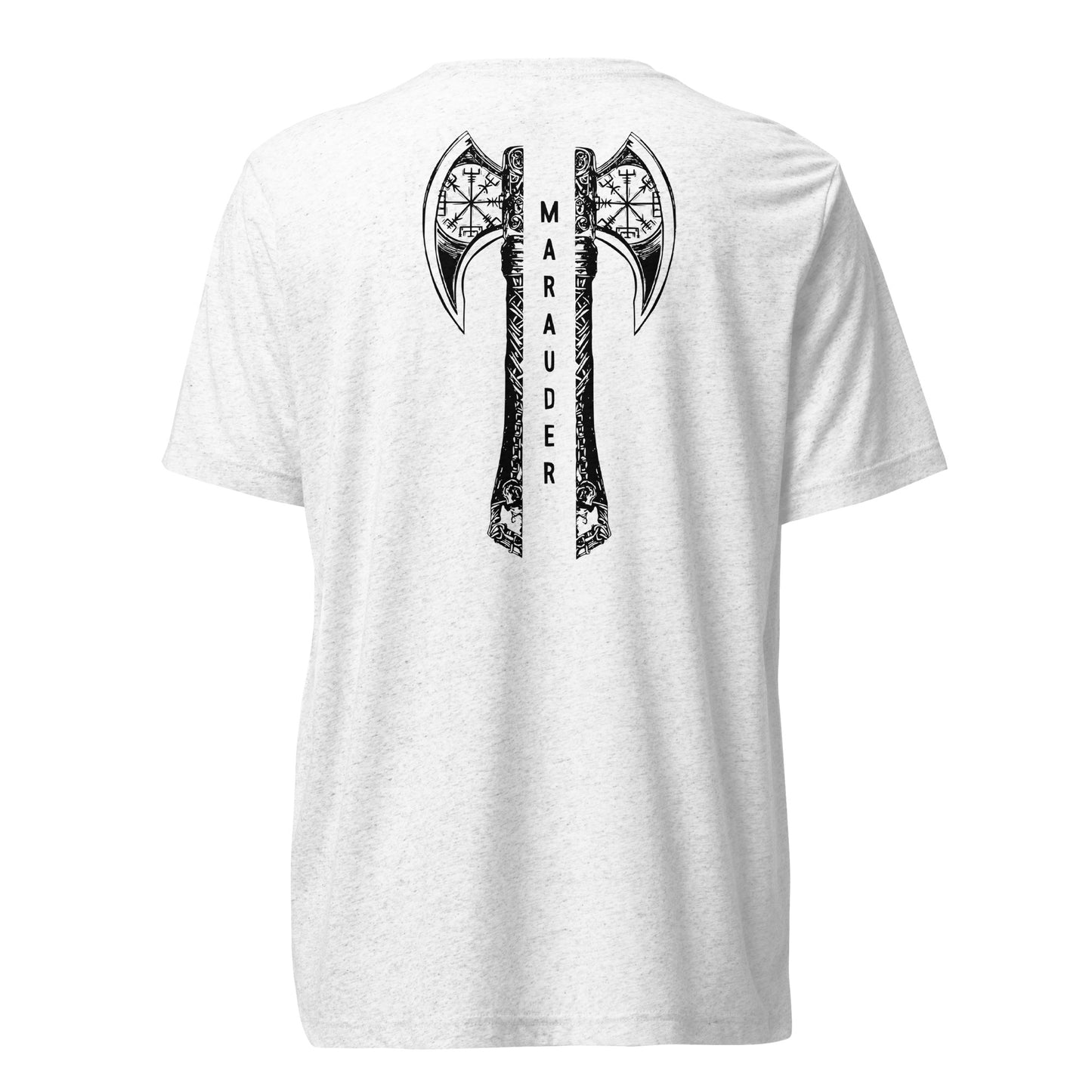 Mens Short sleeve t-shirt / Black-Red Logo / M18