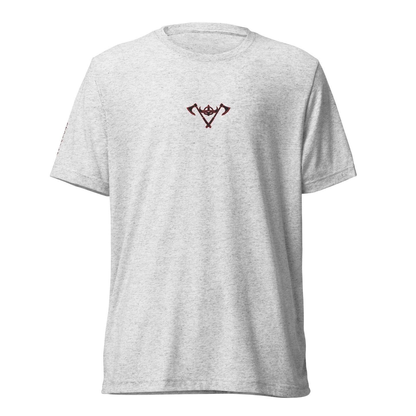 Mens Short sleeve t-shirt / B/R Logo / Red Beneath the Bar
