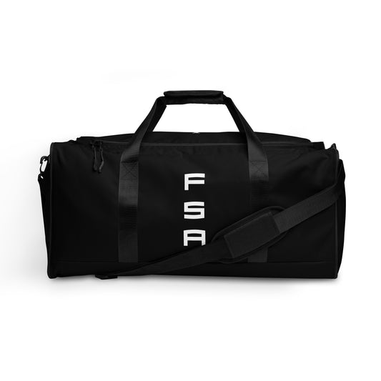 Duffle bag - Black / White FSA