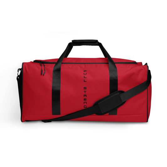 Duffle bag - Red / Black Full Strength