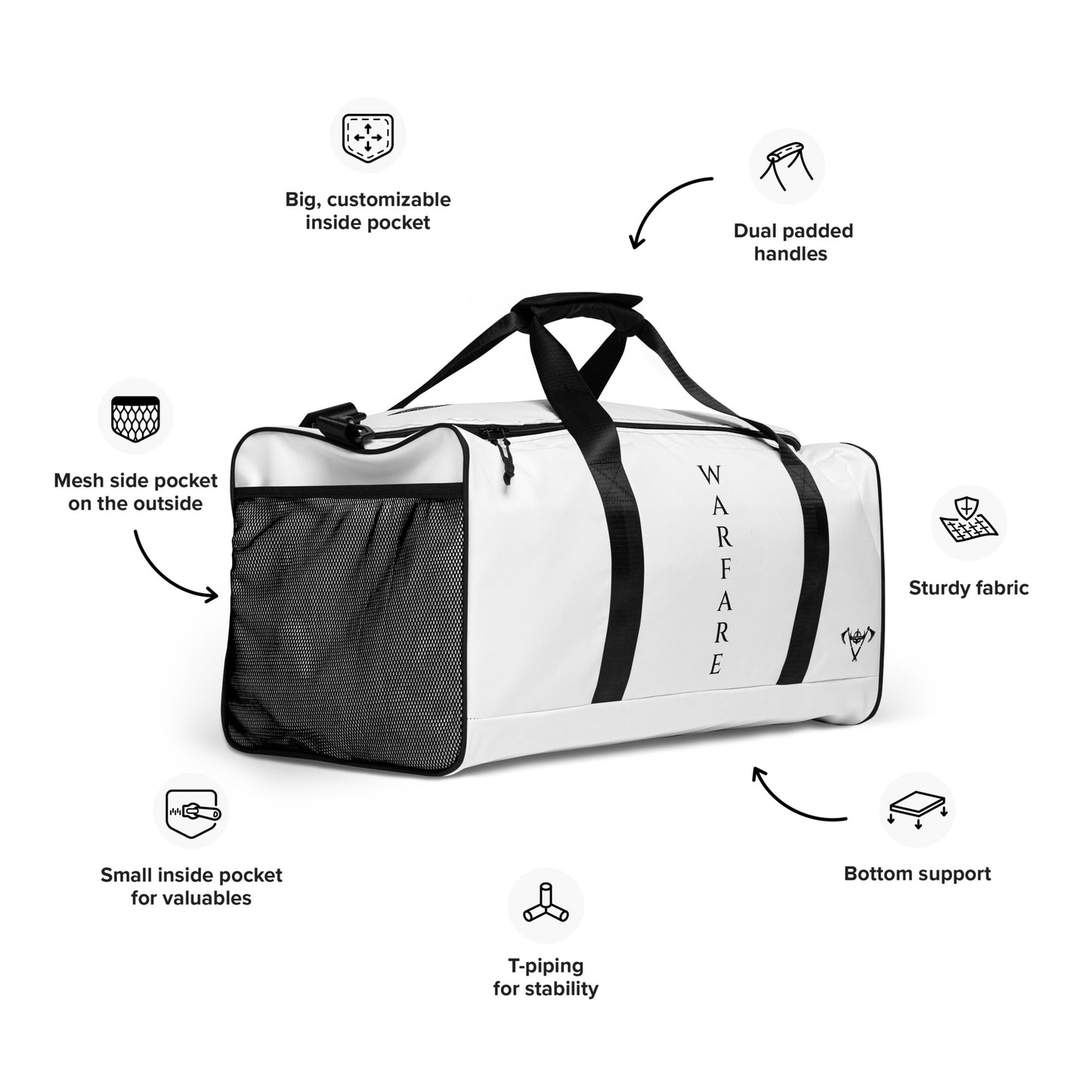 Duffle bag - White / JWarfare