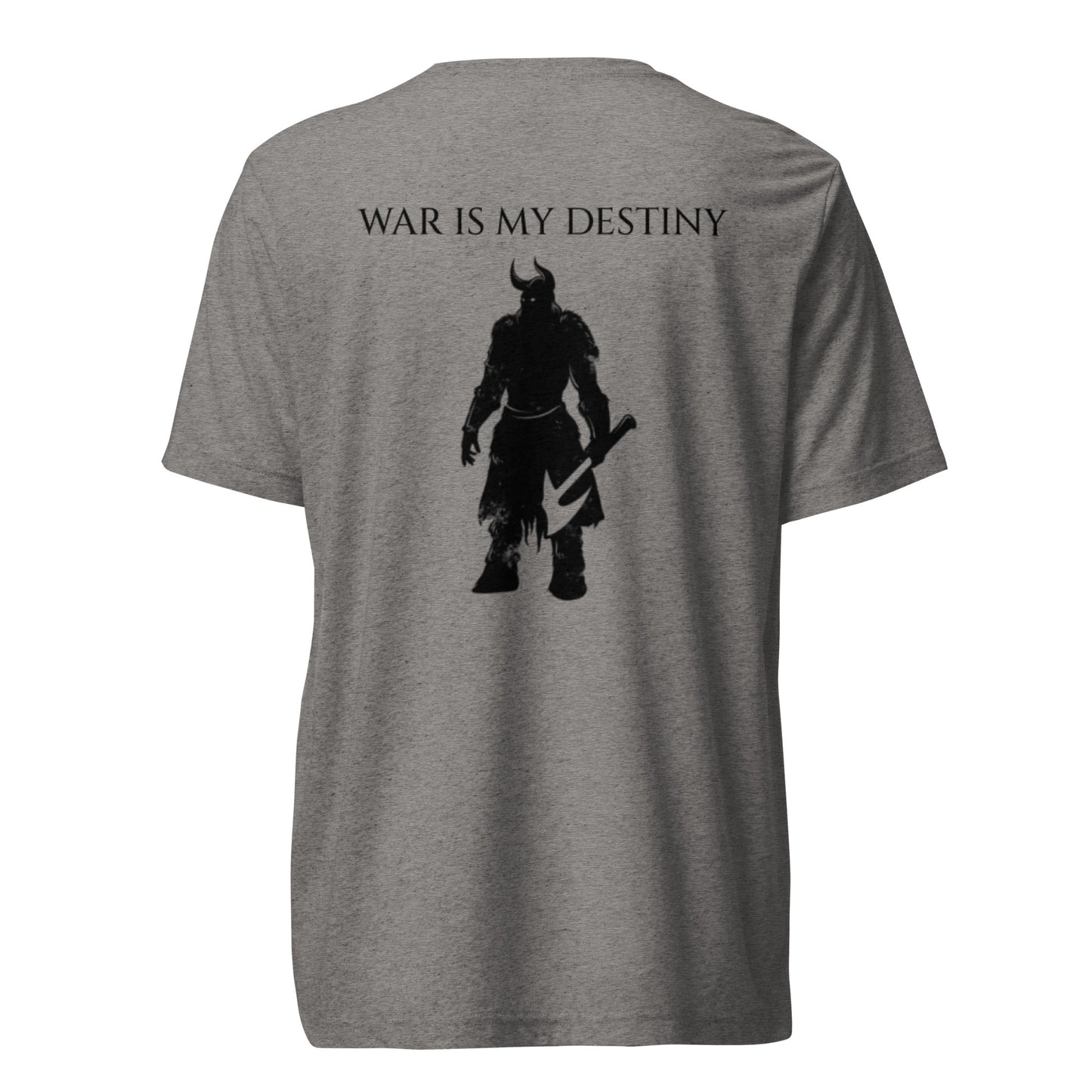 Mens Short sleeve t-shirt / Black Logo / Destiny