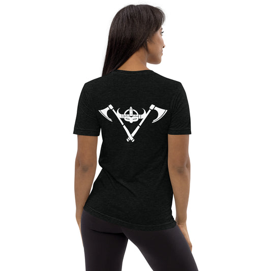 Womens Short Sleeve t-shirt / White Logo