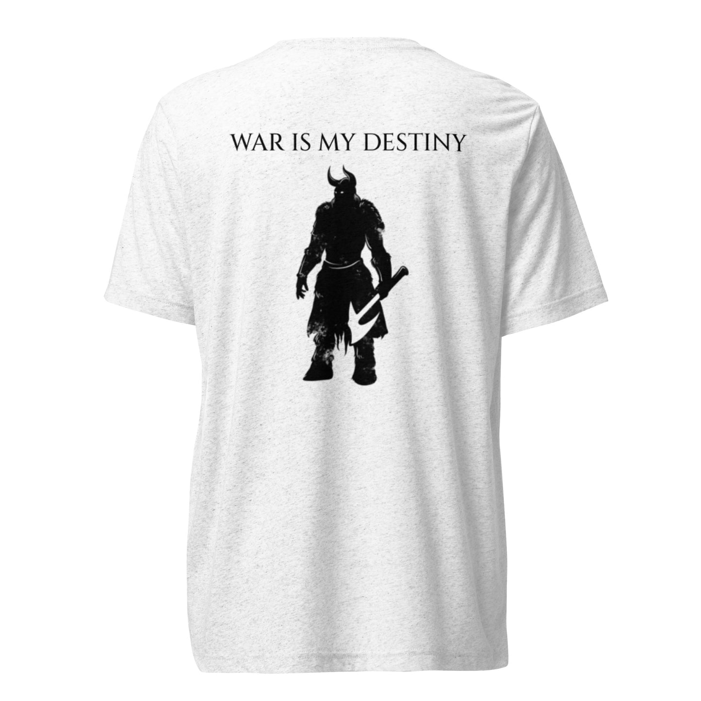 Mens Short sleeve t-shirt / Black Logo / Destiny