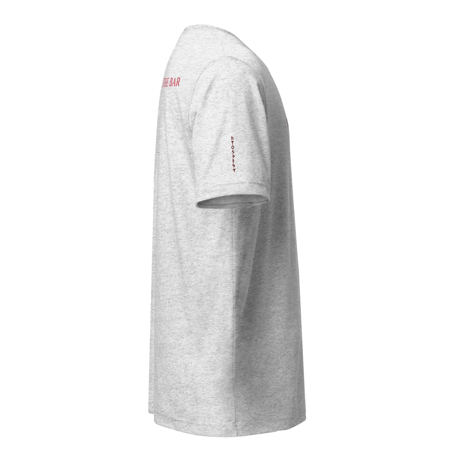 Mens Short sleeve t-shirt / B/R Logo / Red Beneath the Bar