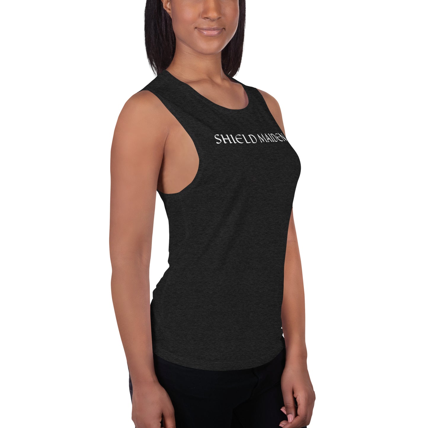 Ladies’ Muscle Tank / Shield Maiden